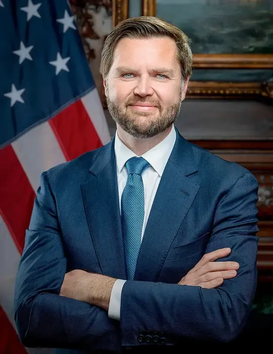 Official portrait of JD Vance